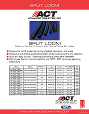 ACT Split Loom